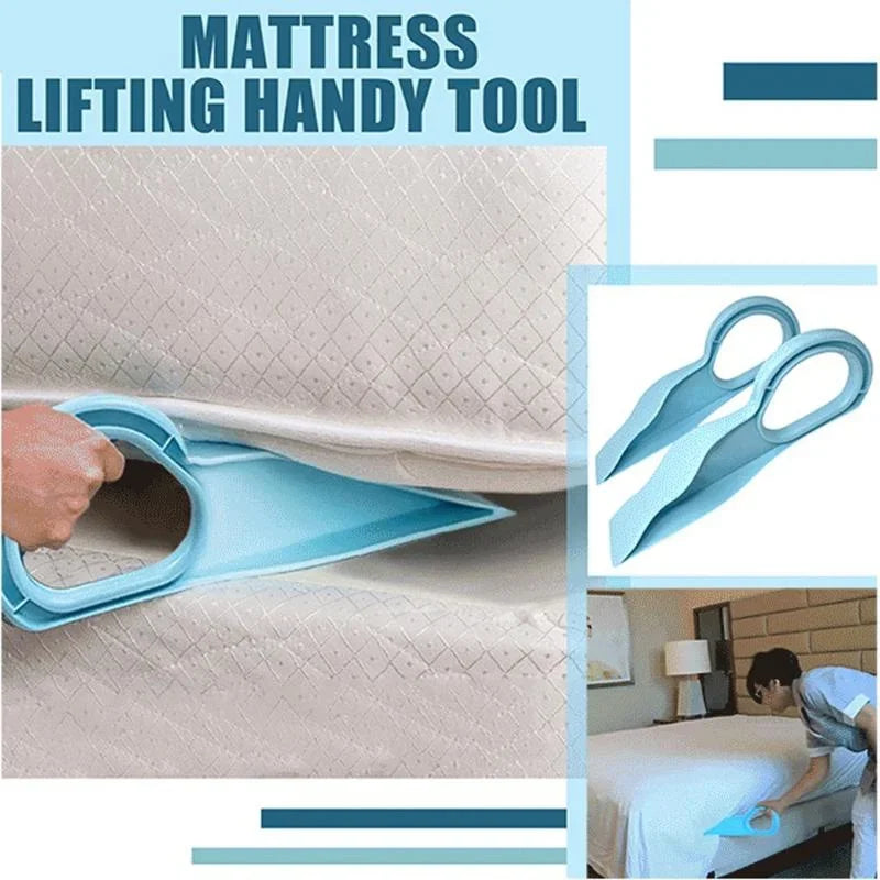 Ergonomic Mattress Wedge Elevator - Bed Making & Mattress Lifting Handy Tool Alleviate Back Pain Dropshipping Wholesale