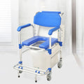Medical Shower Commode Transport Chair – 3-In-1 Mobility, Toilet & Shower Solution for Home and Hospital Use