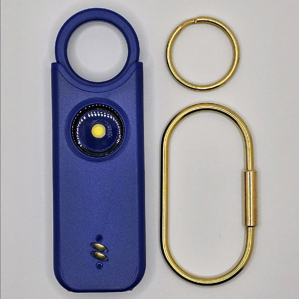 Self Defense Alarm Keychain 135Db W/ Led Strobe Light for Women Kids Elderly