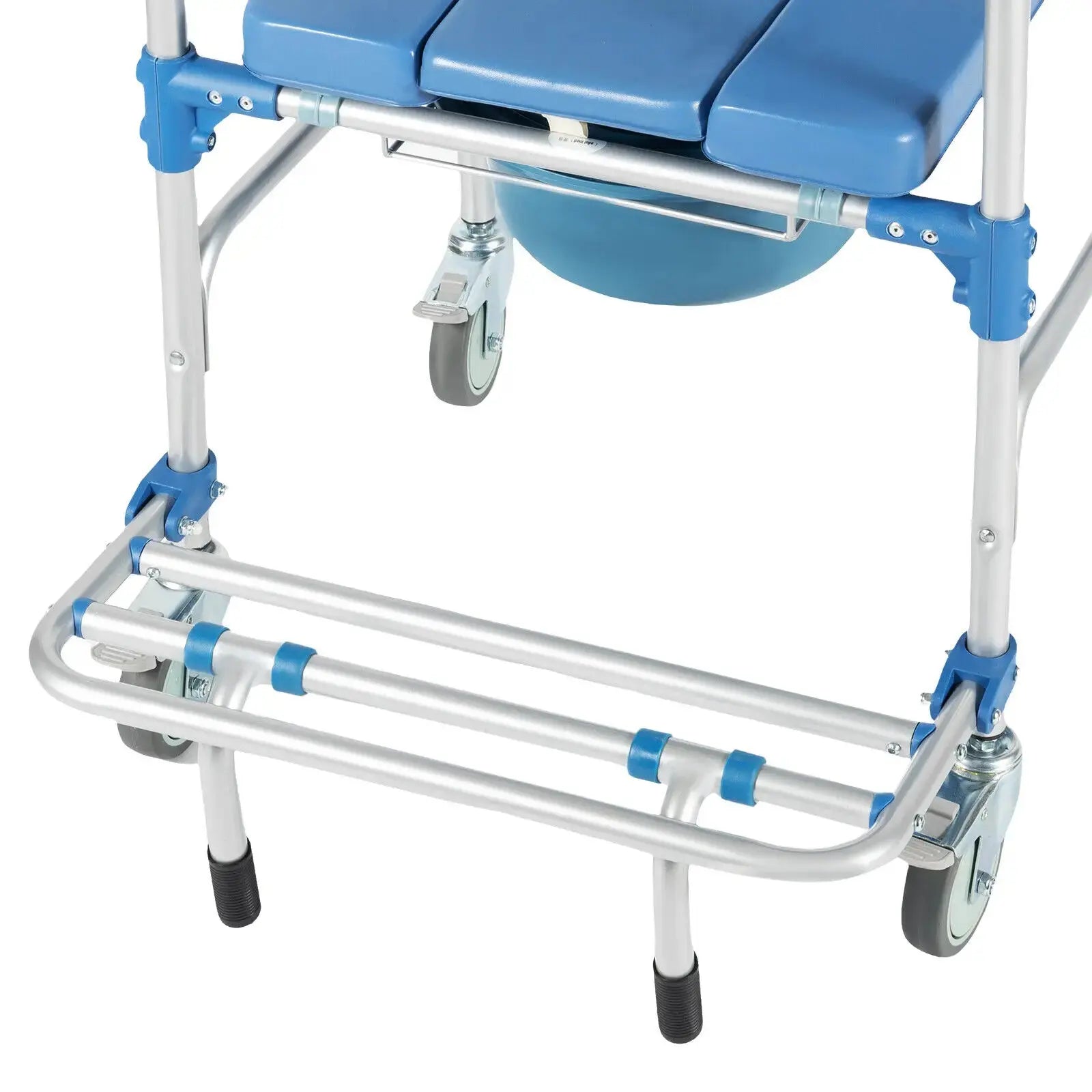 Medical Shower Commode Transport Chair – 3-In-1 Mobility, Toilet & Shower Solution for Home and Hospital Use