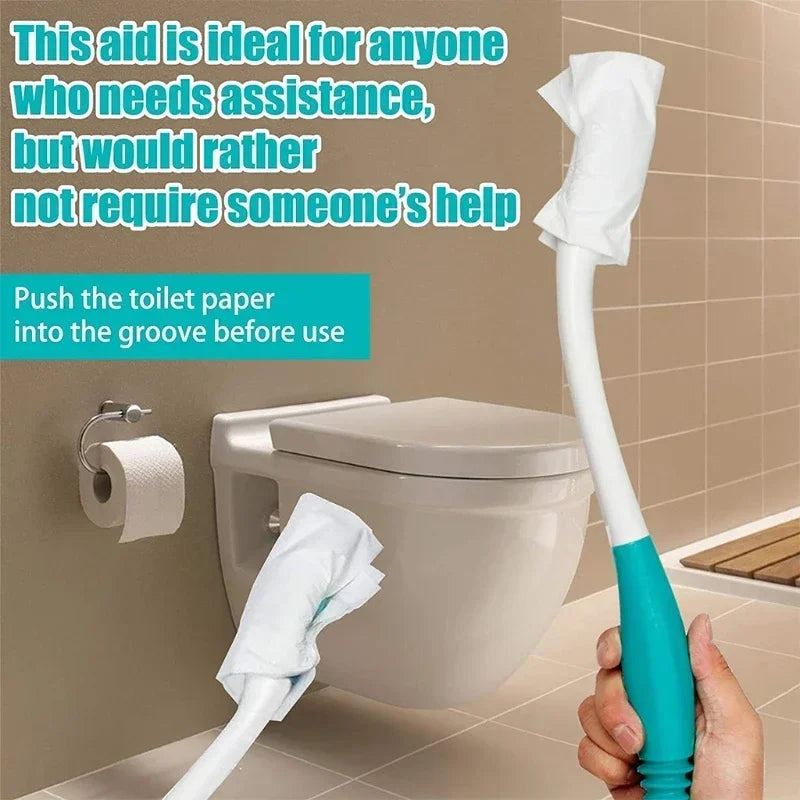 Long-Reach Toilet Wiping Aid