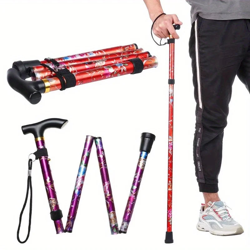 Collapsible Folding Walking Cane