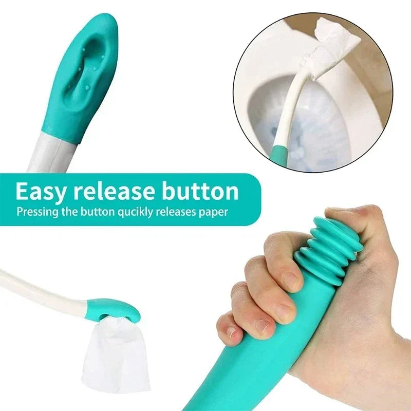 Long-Reach Toilet Wiping Aid