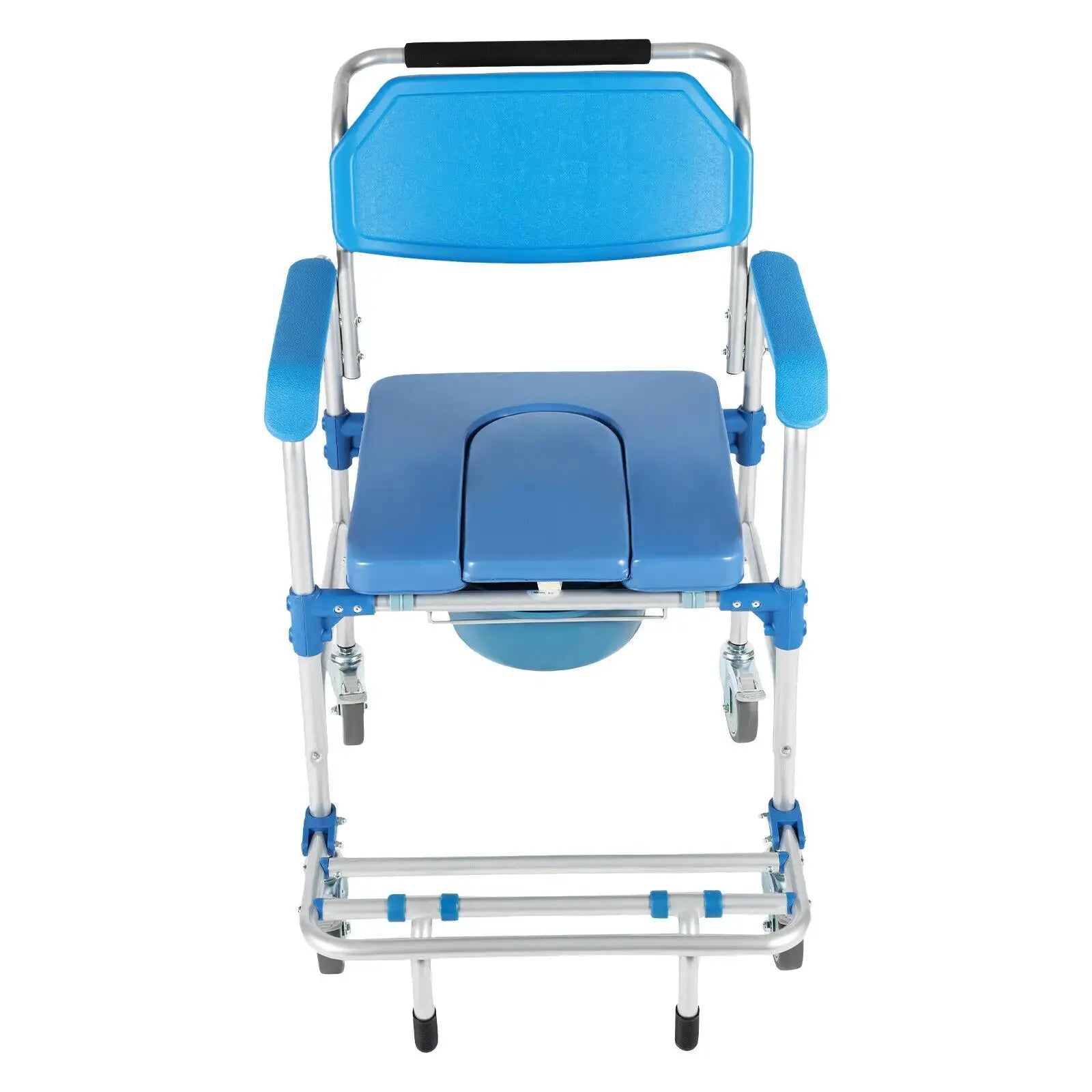Medical Shower Commode Transport Chair – 3-In-1 Mobility, Toilet & Shower Solution for Home and Hospital Use