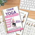 Senior Fitness Chair Exercise Book, Yoga Coiledrope Workout Guide, Elderly Health & Wellnesstraining Manual, Home Gym Equipment Accessory