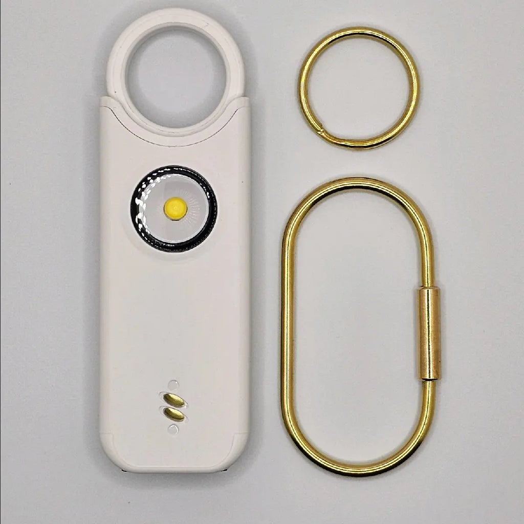Self Defense Alarm Keychain 135Db W/ Led Strobe Light for Women Kids Elderly