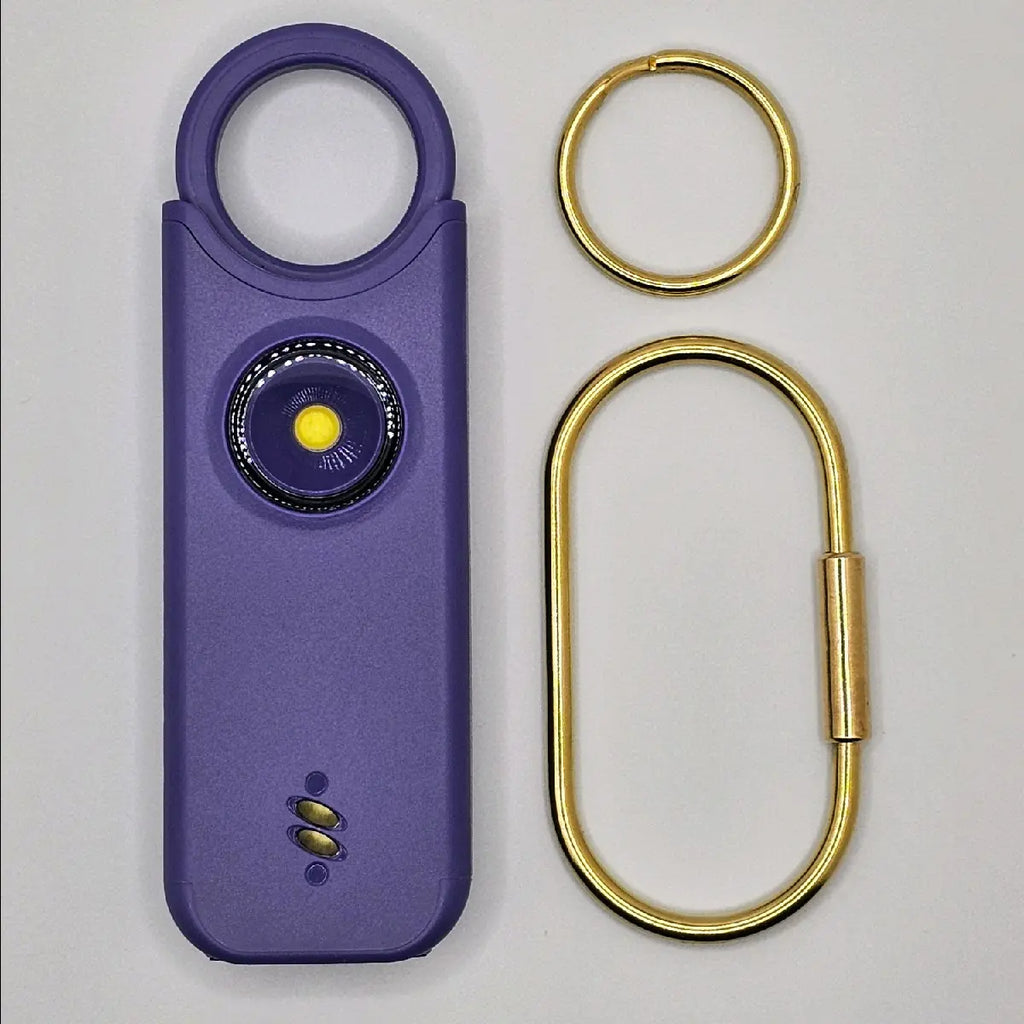 Self Defense Alarm Keychain 135Db W/ Led Strobe Light for Women Kids Elderly